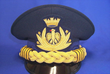 実物　WW2イタリア空軍 将校用帽章 / 伊軍 Amazon | 第二次世界大戦 ドイツ軍 国防軍 陸軍将官用制帽